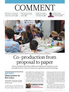 nature.2018- Co-production from proposal to paper
