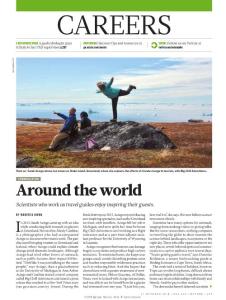 nature.2018- Why working as a travel guide or cruise lecturer can be an effective form of science outreach
