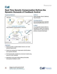 Real-Time-Genetic-Compensation-Defines-the-Dynamic-Demands-of-Feedb_2018_Cel