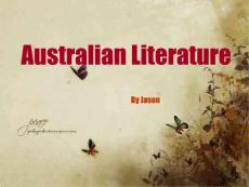 Australian_Literature_PPT