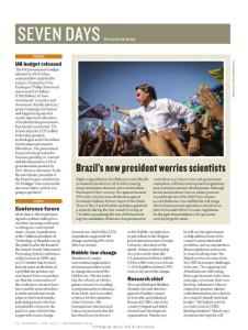 nature.2018-Brazil’s controversial new president, academic freedom in Hungary and Australia, and name change for Hubble law