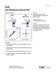 Cell-2018-Cell Membranes Resist Flow