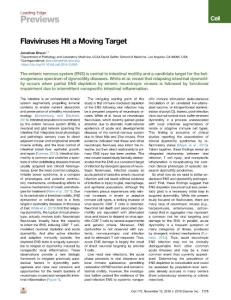 Flaviviruses-Hit-a-Moving-Target_2018_Cell