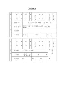 薪酬专题-员工到职单2.docx