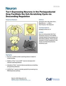 Tac1-Expressing-Neurons-in-the-Periaqueductal-Gray-Facilitate-the-I_2018_Neu