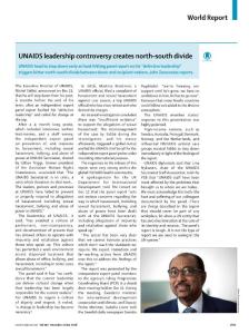 UNAIDS-leadership-controversy-creates-north-south-divide_2018_The-Lancet