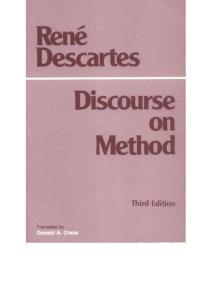 笛卡爾的推理-Discourse on Method - Rene Descartes