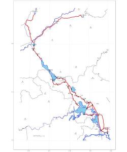 南水北調(diào)東線示意圖（高清版）