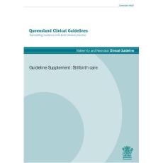 [增补]2019昆士兰临床指南：死产的护理