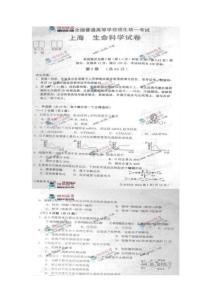 2011高考真题上海生物