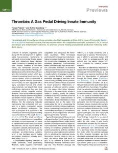 Thrombin--A-Gas-Pedal-Driving-Innate-Immunity_2019_Immunity