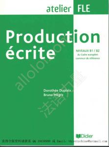 法國DAP寫作教材Production Ecrite B1B2