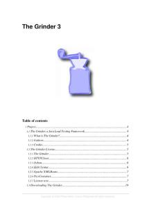 Grinder用戶手冊