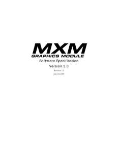 MXM_Graphics_Module_SW_Specification_Version_3.0_r1.1