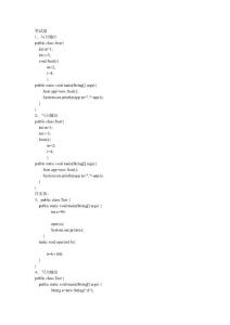Java筆試題1
