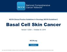 （2020.V1）NCCN临床实践指南：皮肤基底细胞癌
