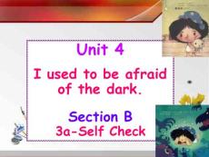 人教版九年级英语下册同步教案PPT课件 Unit 4 I used to be afraid of the dark section b3