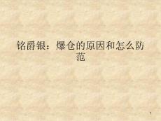 铭爵银：爆仓的原因ppt课件