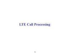 LTE呼叫流程