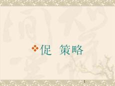 市場營銷 促銷策略