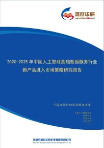 【完整版】2020-2025年中国人工智能基础数据服务行业新产品进入市场策略研究报告