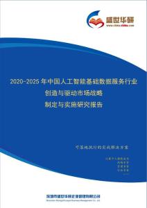 【完整版】2020-2025年中国人工智能基础数据服务行业创造与驱动市场战略制定与实施研究报告