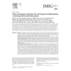 when to do surgery and when not to do surgery for endometriosis_ a systematic review and meta-analysis.[2020][j minim invasive gynecol]
