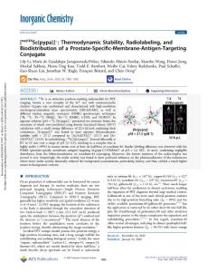 [(nat_44)sc(pypa)](-)_ thermodynamic stability, radiolabeling, and biodistribution of a prostate-specific-membrane-antigen-targeting conjugate.[202