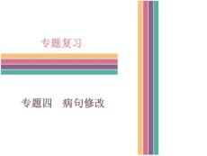 人教版語文七年級(jí)下冊(cè) 專題四  病句修改 （共14張PPT）