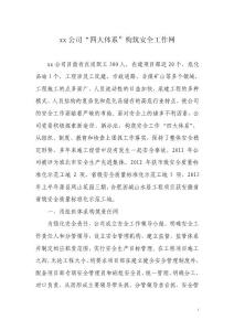 “四大體系”構(gòu)筑安全工作網(wǎng)