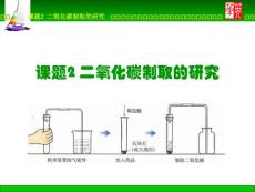 课题2 二氧化碳制取的研究