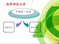 放映——牛頓第一定律