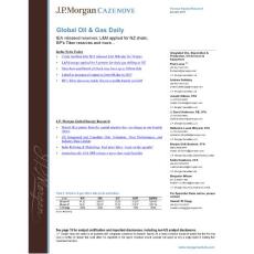 Global Oil & Gas Daily - JP Morgan
