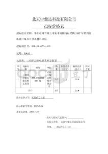 01-BA02   三相多功能電能表檢定裝置_投標(biāo)價格表