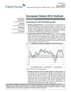 20110823 CS European Hotels 2012 Outlook