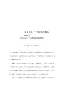龍頭山莊廣告創意執行報告doc43