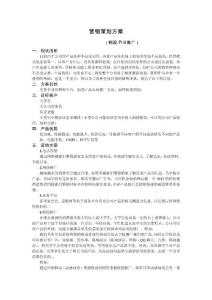 营销策划方案（数码产品）