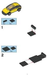 乐高机器人模型搭建指导书hydrogenCar