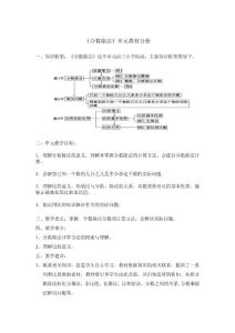 六年级上册第三单元分数除法  单元教材分析（编写：王月霞   刘伟）