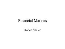 Financial Markets Lecture8-11