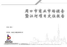 周口商業市場調查報告暨專案項目定位報告