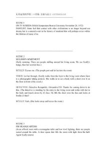 全英文剧本 X档案第四季第二十四集 真相与谎言 GETHSEMANE