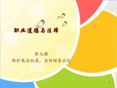 第七課-維護憲法權威-當好國家公民(全)
