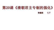 部編人教版2016初中七年級下冊歷史 第20課 清朝君主專制的強化 課件51