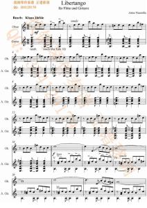 皮亞佐拉 Piazzolla 自由探戈 libertango【原調-C】鋼琴伴奏譜 聲樂譜 正譜五線譜 音樂資料 高考正譜 可移調.pdf