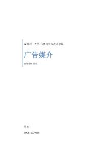 比較傳統(tǒng)四大媒介的特點以及媒介整合_homework