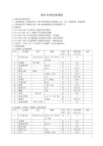 鍋爐本體檢修工藝規(guī)程