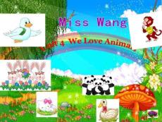 PEP小学英语三年级上册《Unit 4 We Love Animals》精品课件 - 副本