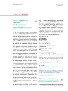 reply early recognition of amyloid cardiomyopathy potential and need before the onset of decompensated heart failure-論文