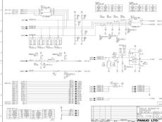 FANUC αi伺服驱动器SV-6130 侧板(控制板)电路图A20B-2100-074
